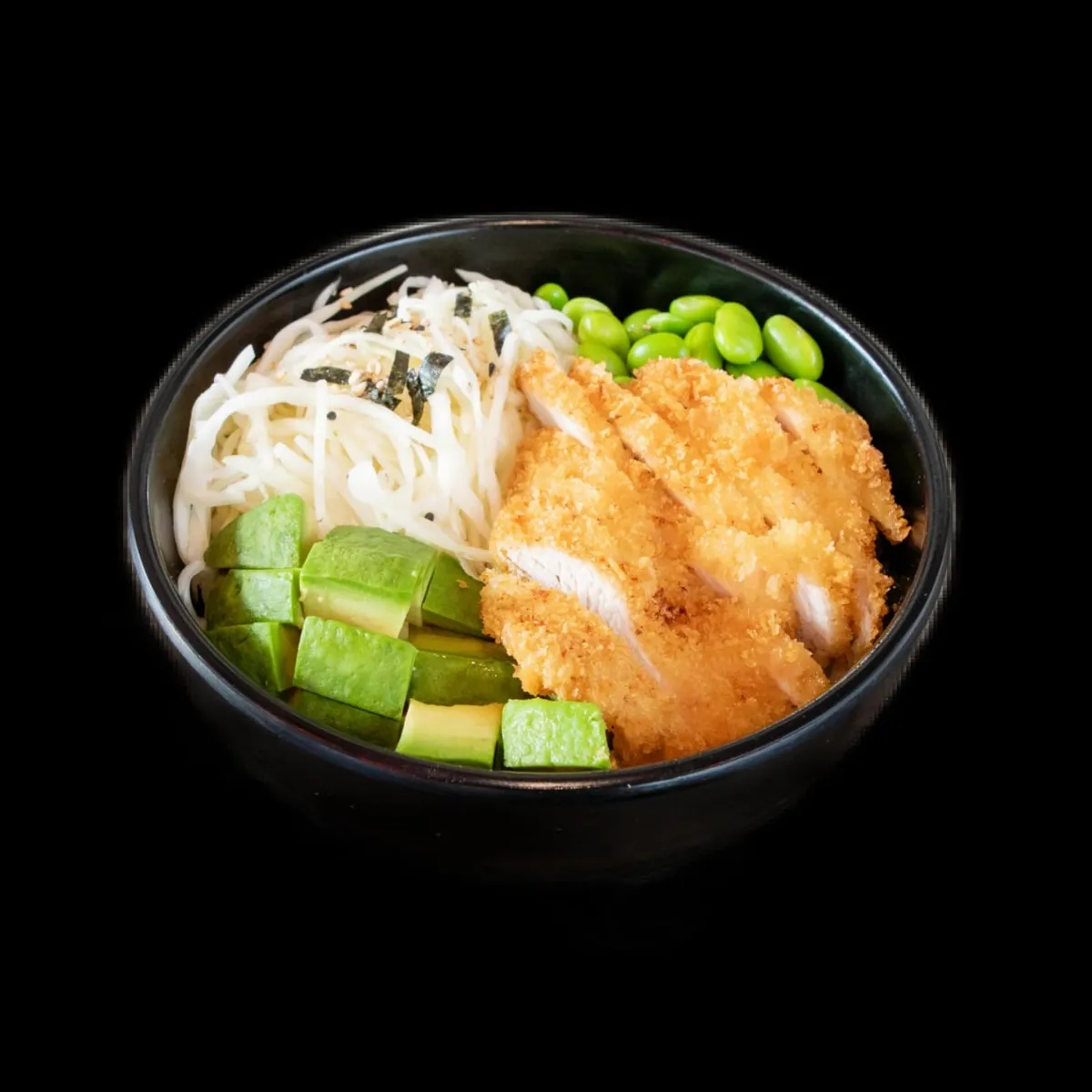 89 · Poke Bowl deep Fried Chicken